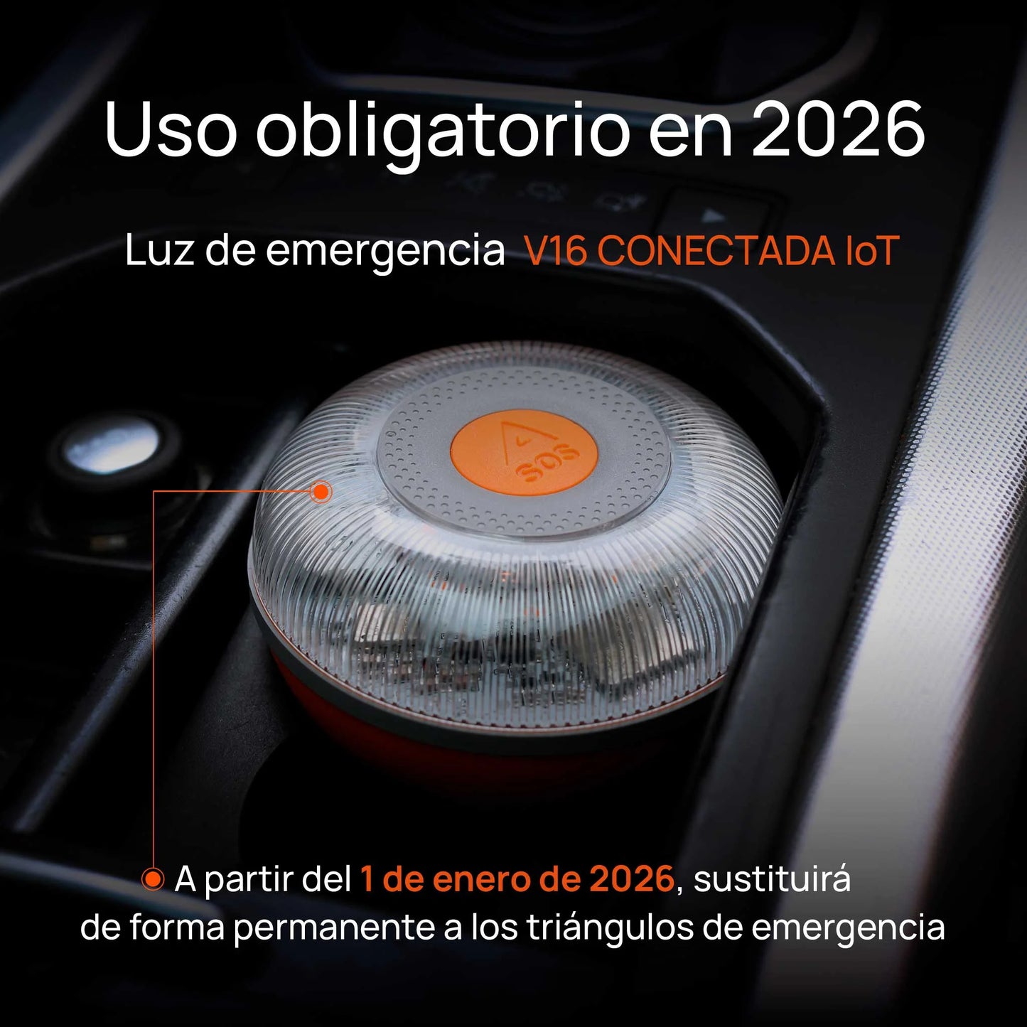 Baliza FlashLED SOS V16 IoT Conectada
