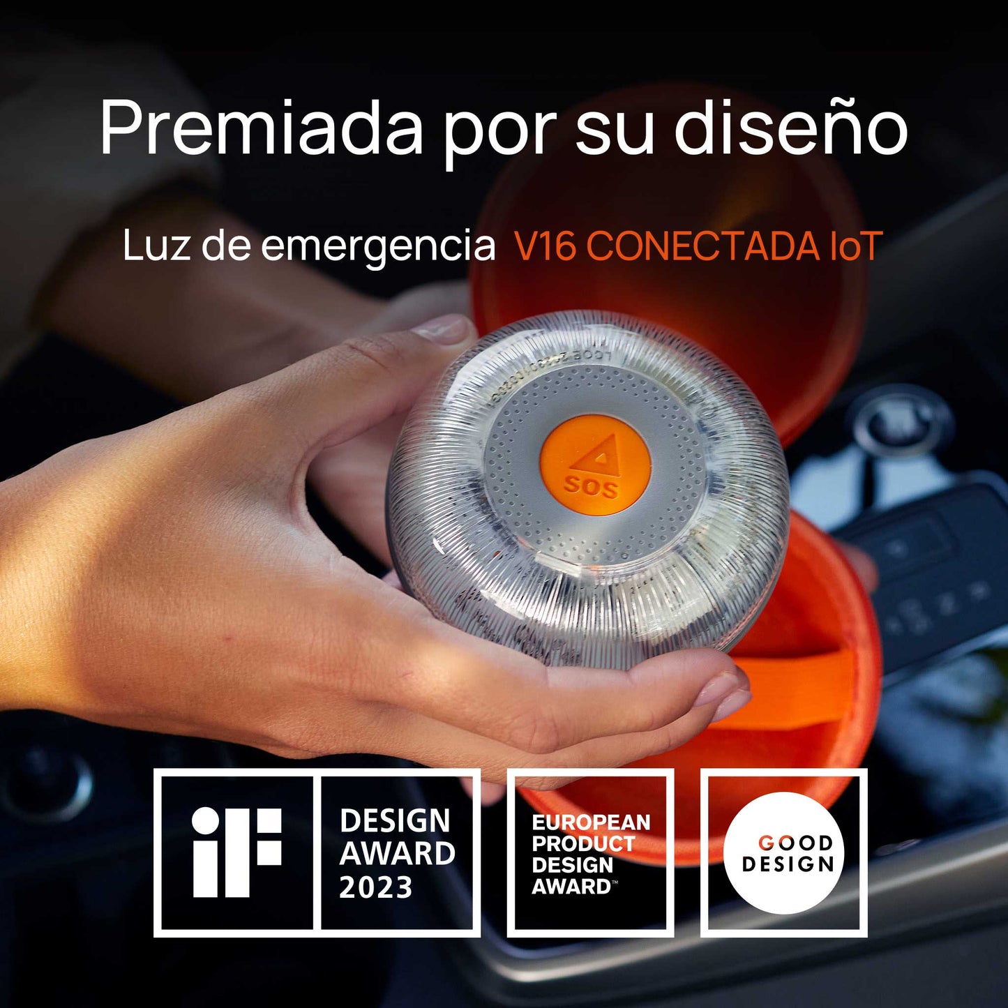 Baliza FlashLED SOS V16 IoT Conectada